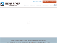 Tablet Screenshot of ironriverco.com
